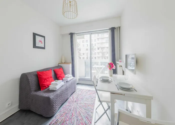 Near Bassin De La - 2p Balcony Prázdninový dům Paříž